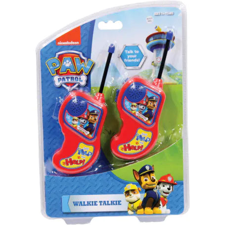Walkie Talkie Paw Patrol Req 2 x 9 volt Batteries