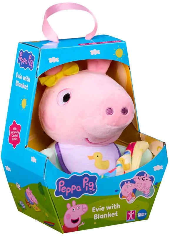Peppa Pig Baby Evie with Blanket 20cm