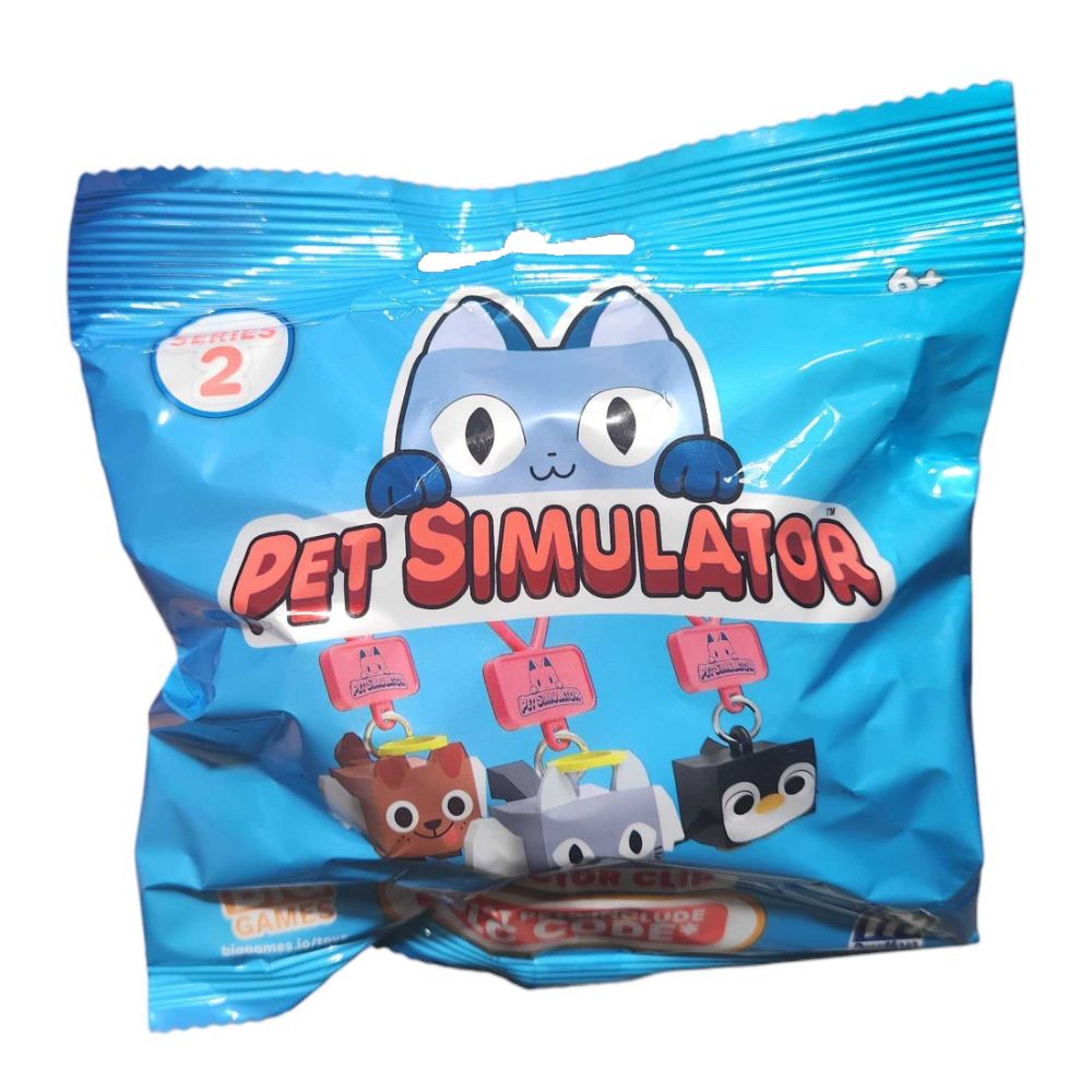 Pet Simulator Series 2 Blind Bag Collector Clips Assorted