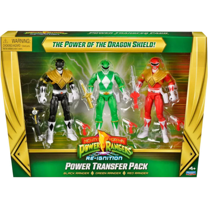 Power Rangers Power Transfer Figure 3pk