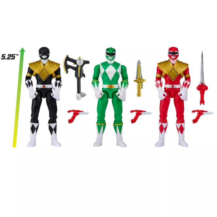 Power Rangers Power Transfer Figure 3pk