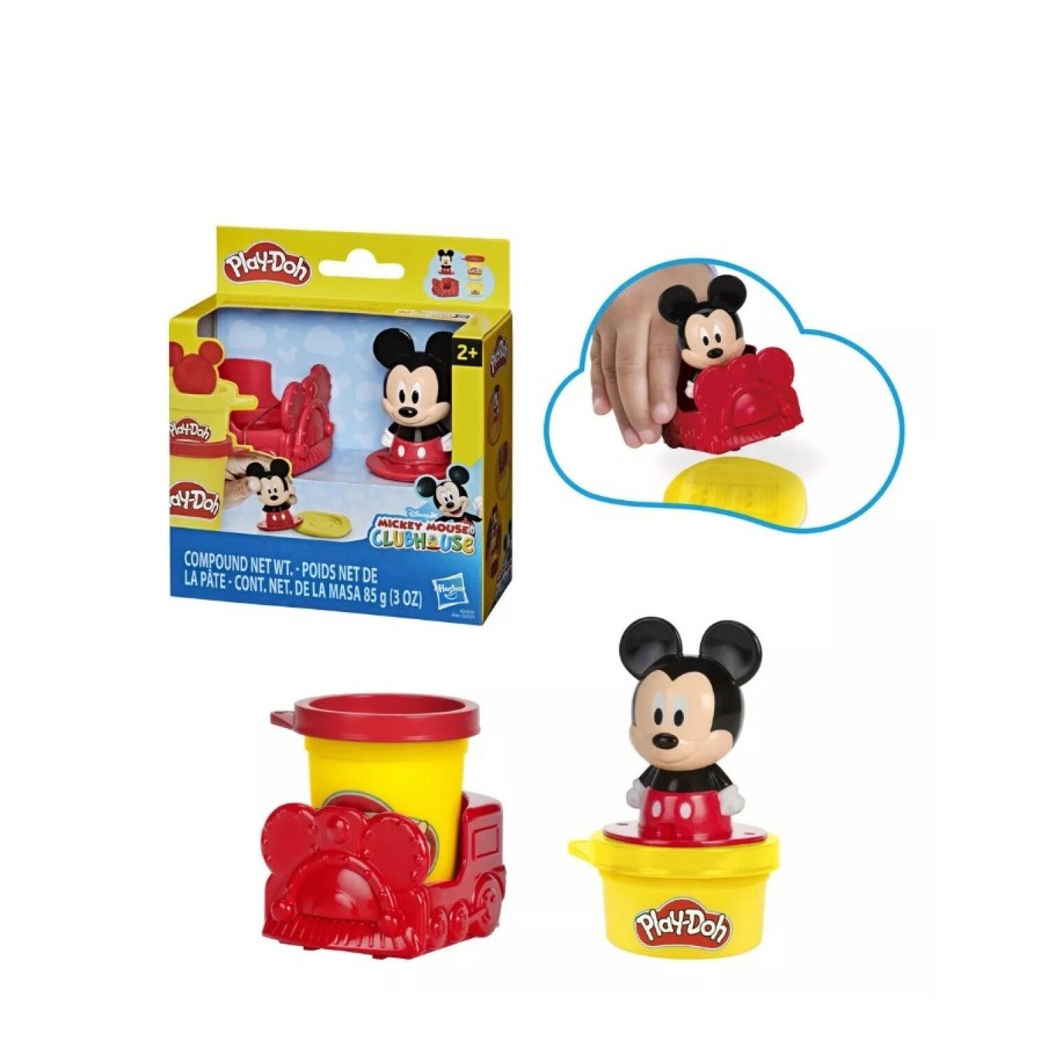 Play Doh Disney Jr Mickey Mouse Club House Stamp & Go - Mickey