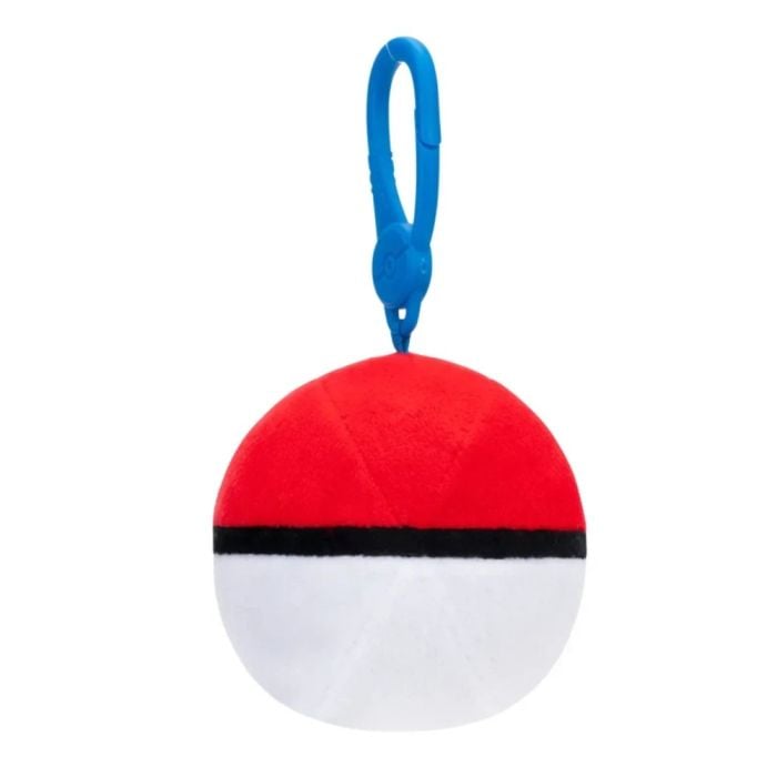 Pokemon Clip On Plush PokeBall