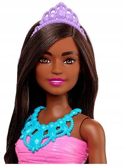 Barbie Dreamtopia Doll Purple Pink Dress Purple Crown