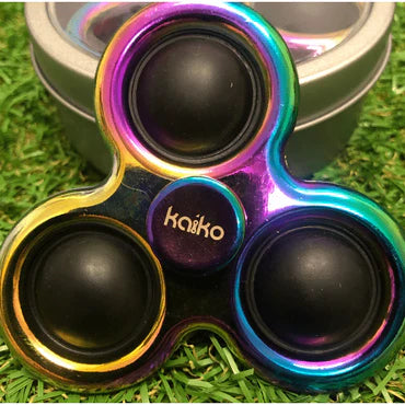 KAIKO Pop It Metal Oil Slick Spinner