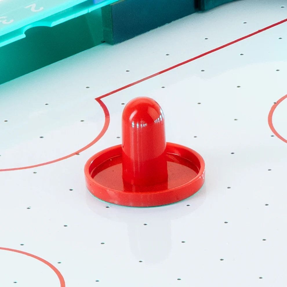 Wilton Bradley Powerplay 20" Table Top Air Hockey LED Req 8 AA Batteries
