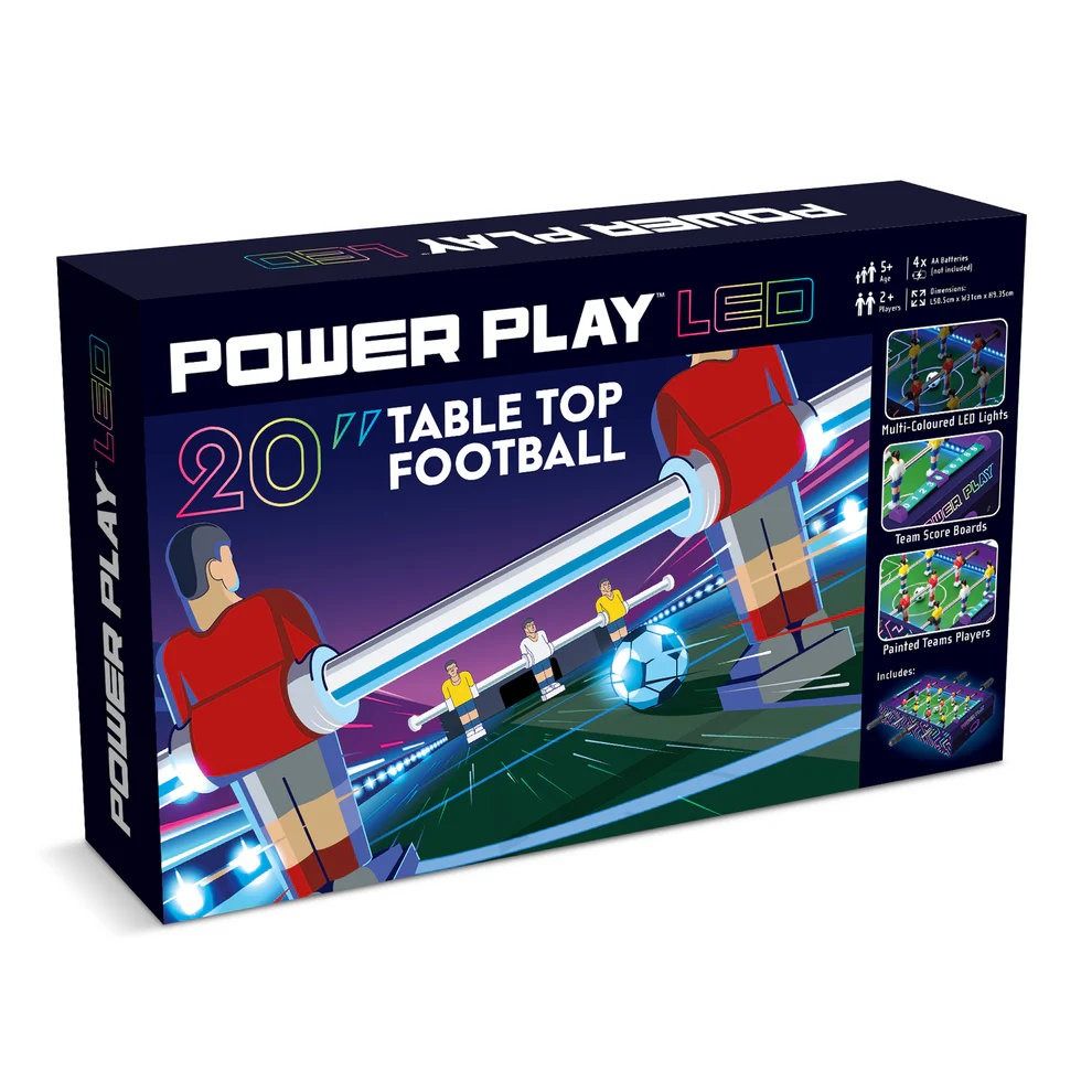 Wilton Bradley Powerplay 20" Table Top Football LED Req 3 AA Batteries