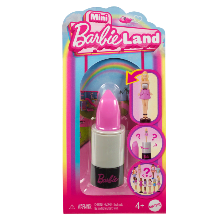 Barbie Mini Barbie Land Doll in LIpstick Assorted HYF19