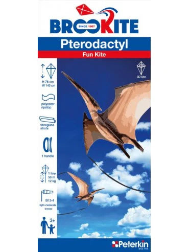 Brookite Jurassic Pterodactyl Kite