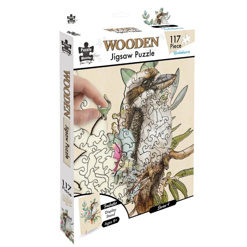 Puzzle Master Wooden Jigsaw 117pc Kookaburra