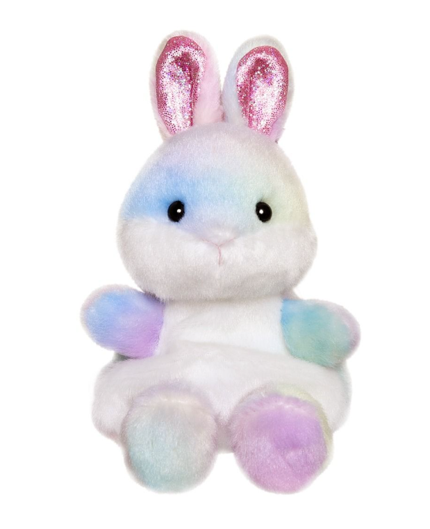 Palm Pals 13cm Opal Rainbow Bunny