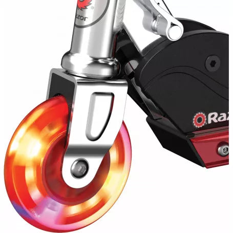 Razor S Folding Scooter with Lights - Red