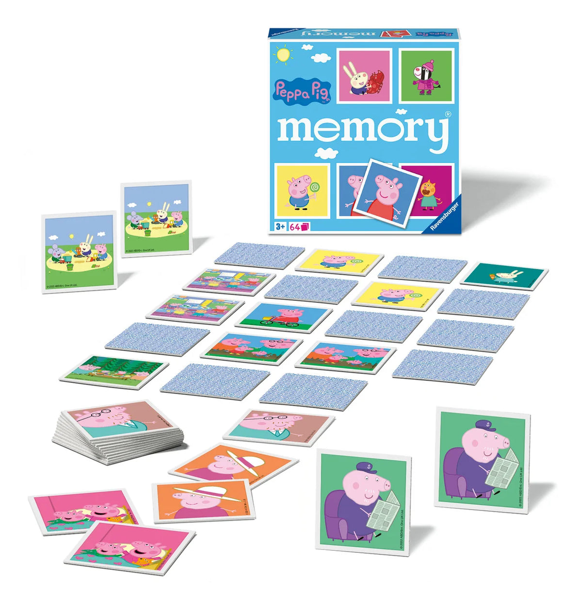 RB20886-9 Ravensburger Peppa Pig Memory Game