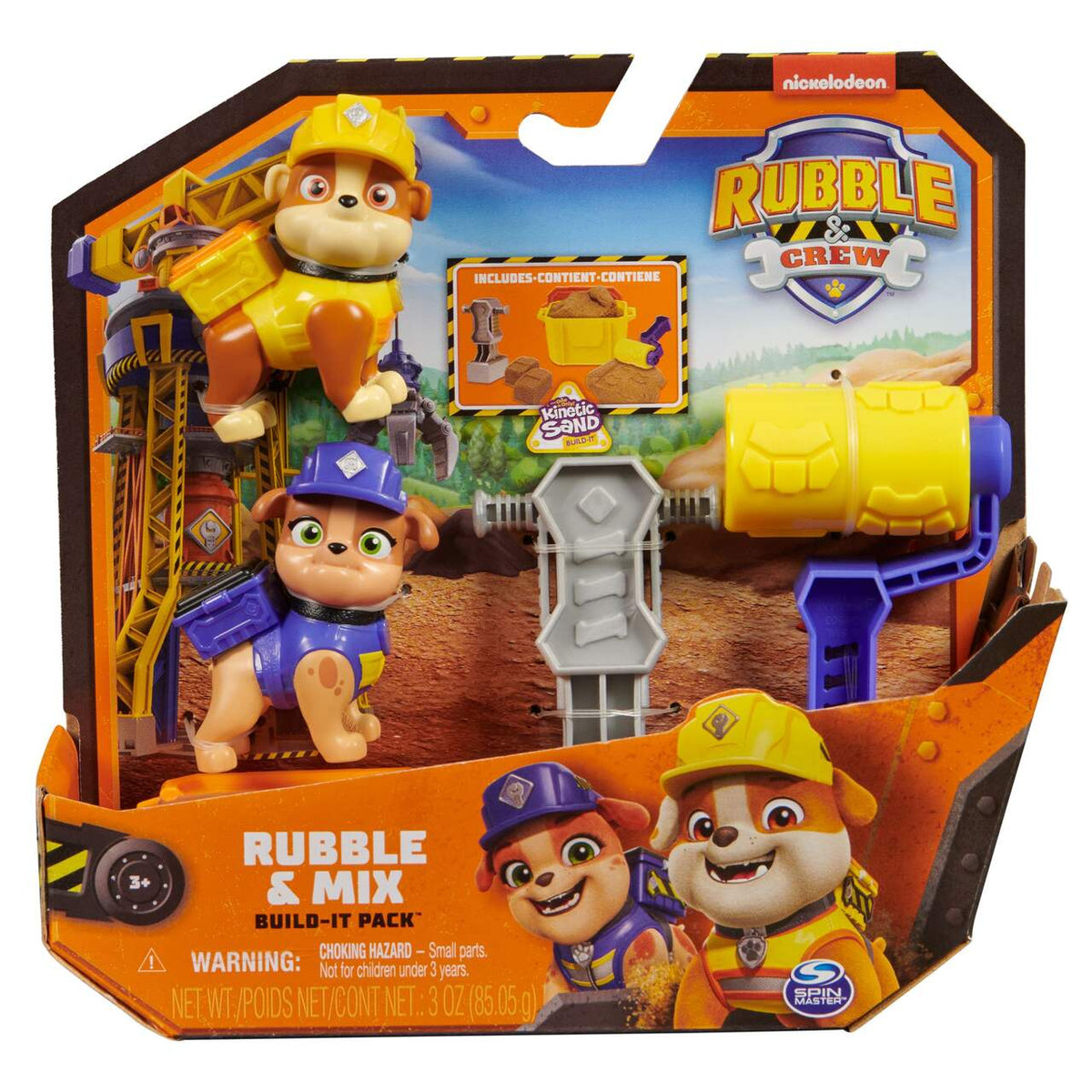Paw Patrol Rubble &amp; Crew Rubble and Mix 2pk