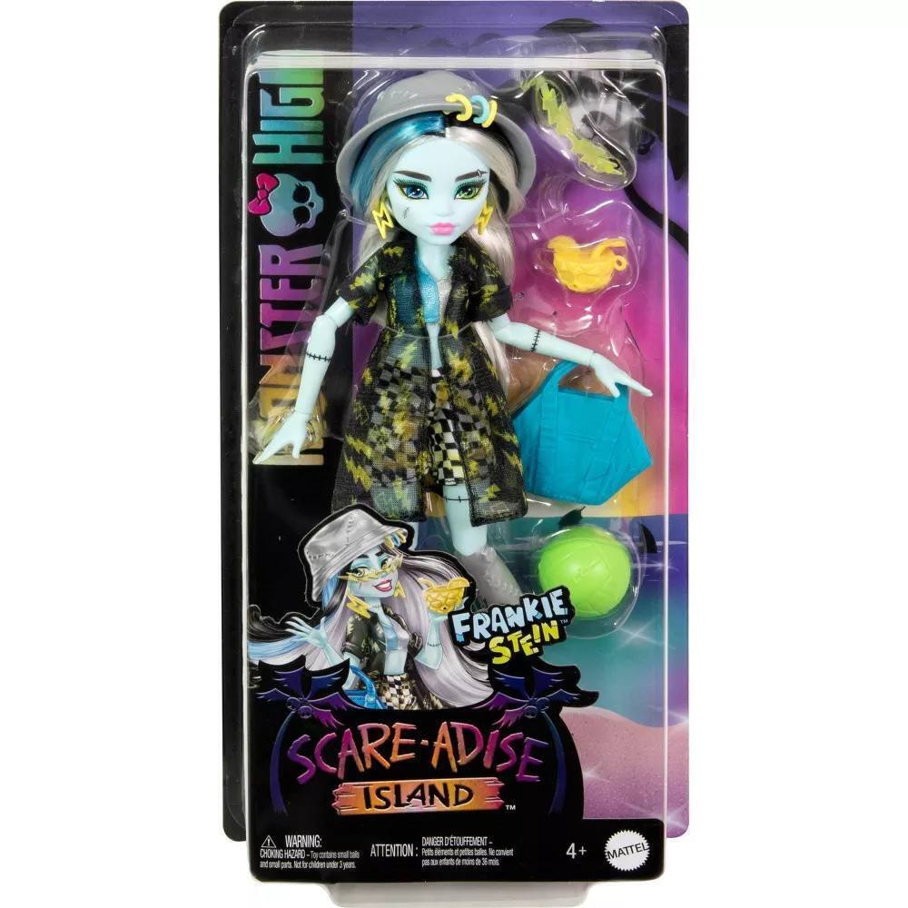 Monster High Scare-Adise Island Fashion Doll Frankie Stein HRP68