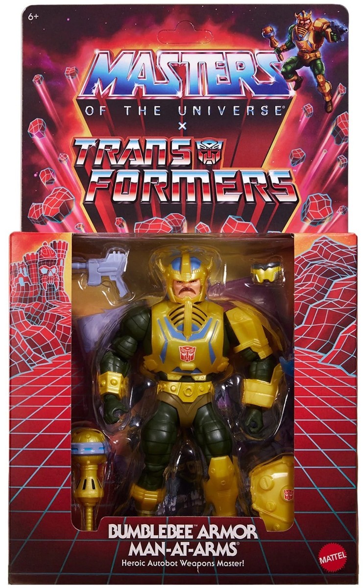 Masters of the Universe X Transformers - Bumblebee Armor Man-At-Arms Origins 5.5" Action Figure