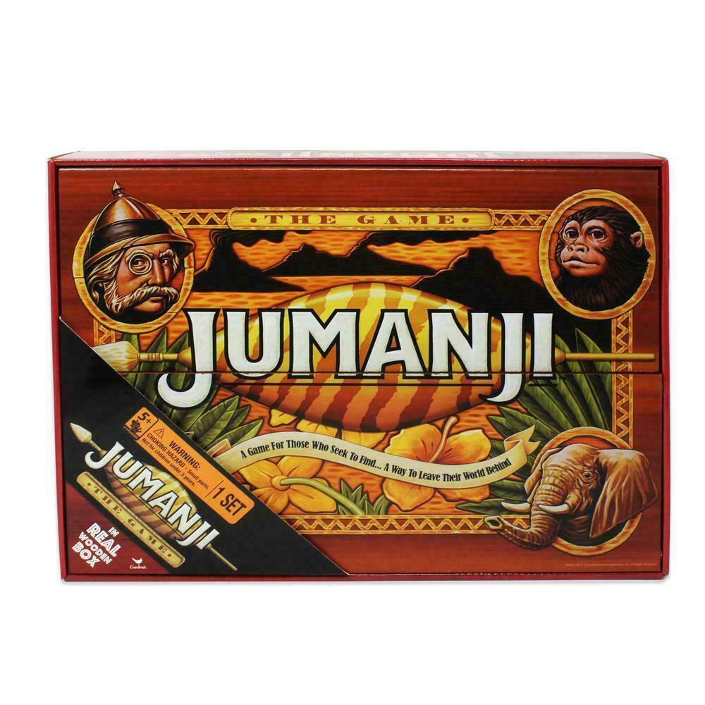 Jumanji Game In Real Wooden Box