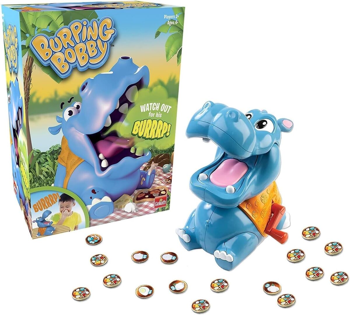 Burping Bobby Game Req 3 AAA Batteries