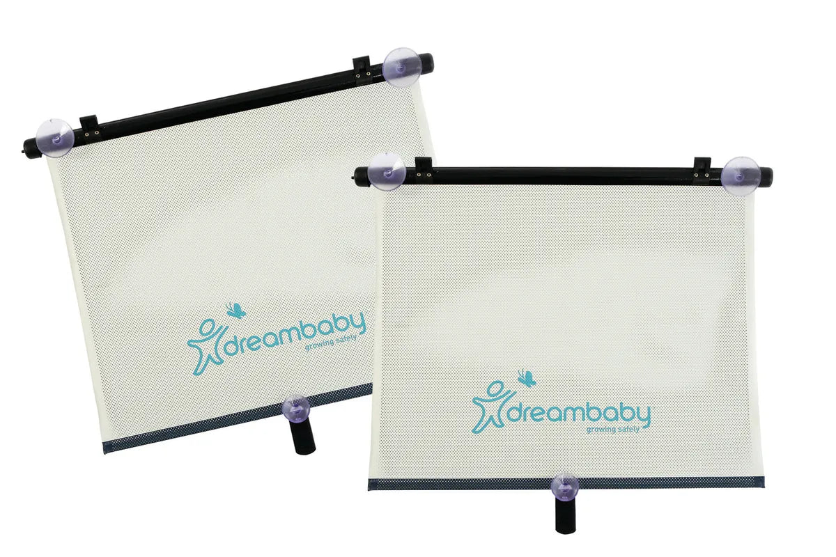 Dream Baby Car Shades Extra Wide 2Pk Adj