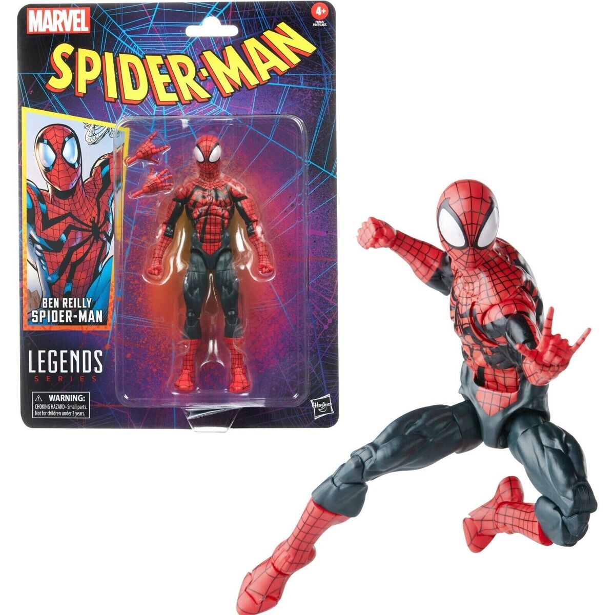 Marvel Spiderman Legends BEN REILLY Retro Spiderman
