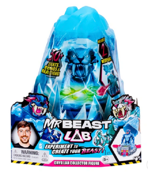 Mr Beast Lab Cryo Lab Collector Figure