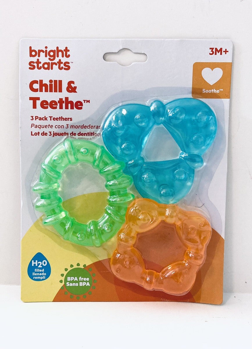 Bright Starts Chill N Teeth Teether 3pk