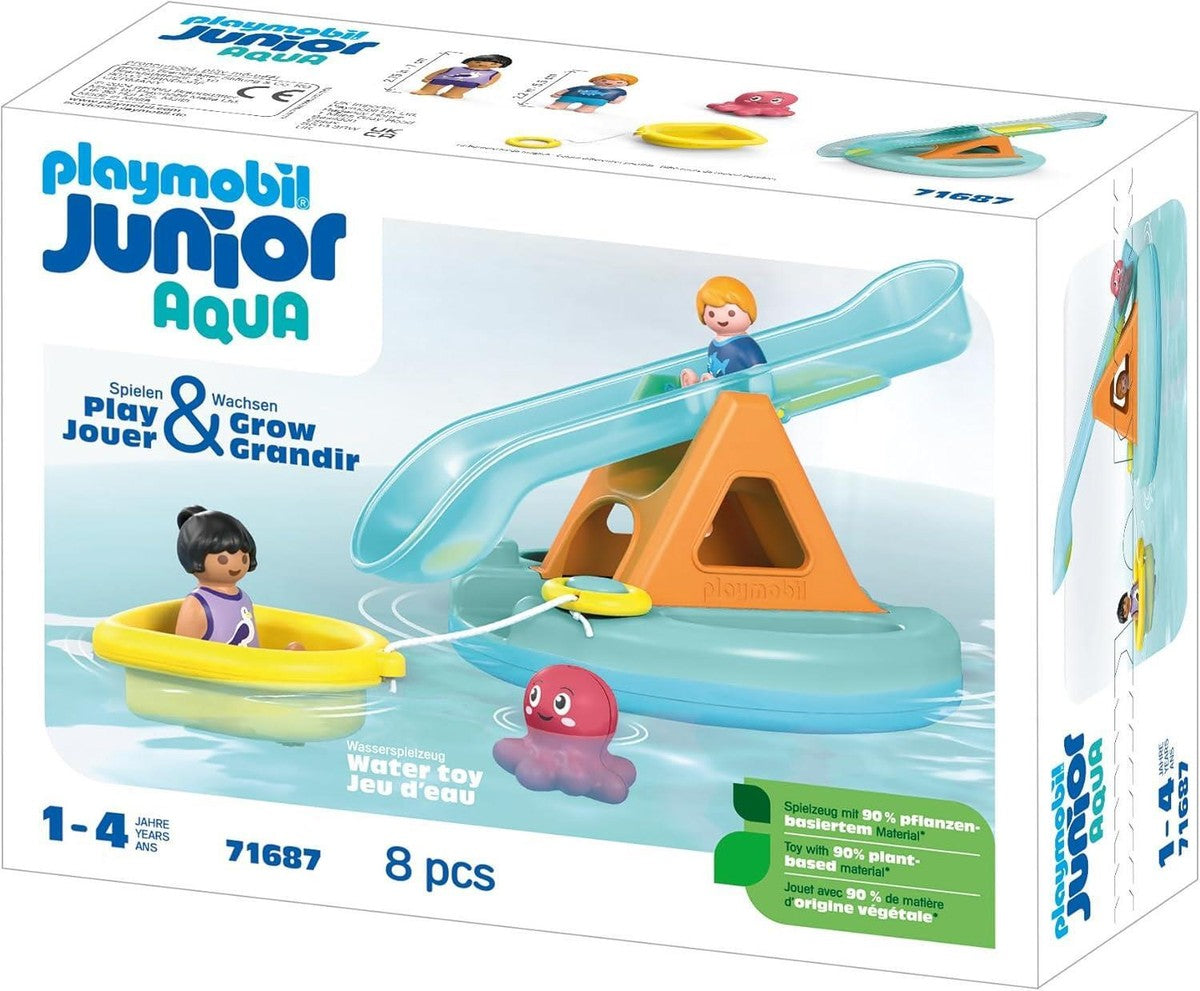 Playmobil Junior Aqua 71687 Water Seesaw with Boat