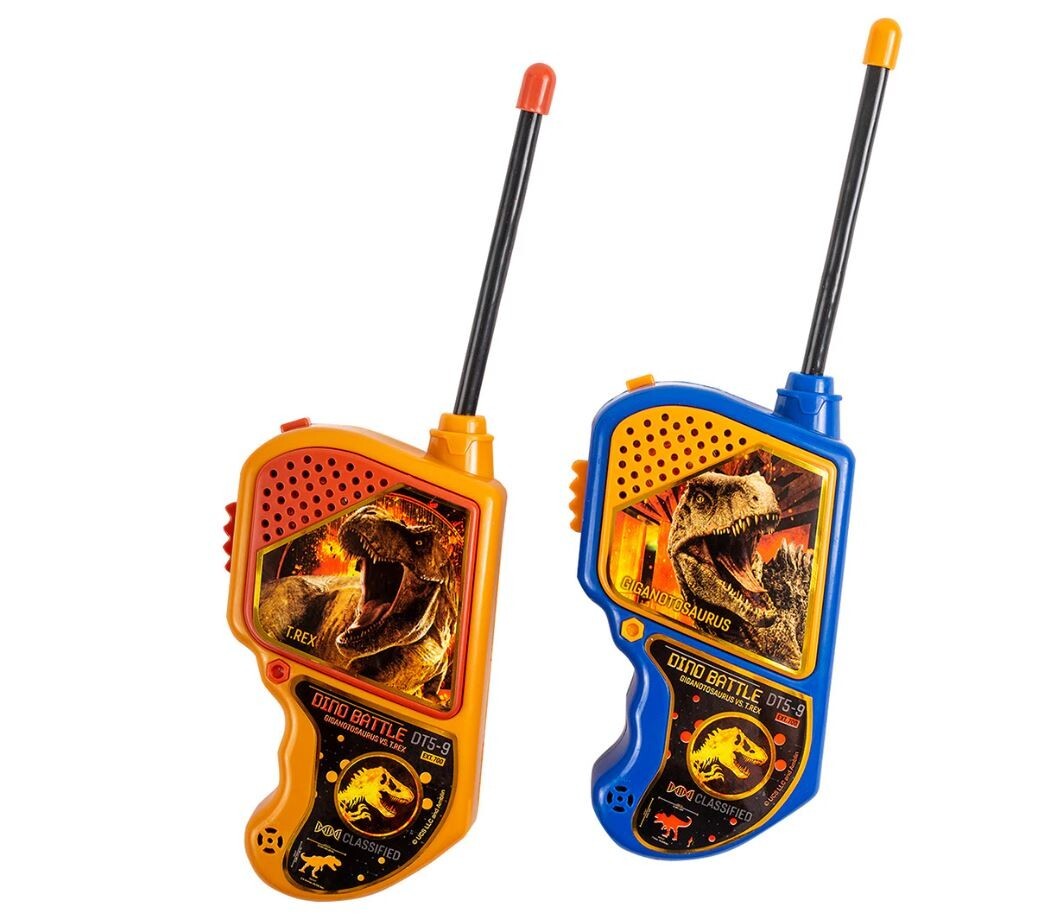 Walkie Talkie Jurassic World (req. 2 x 9v batteries)