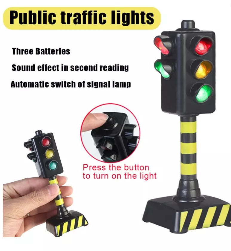 Traffic Light with Lights and Sounds