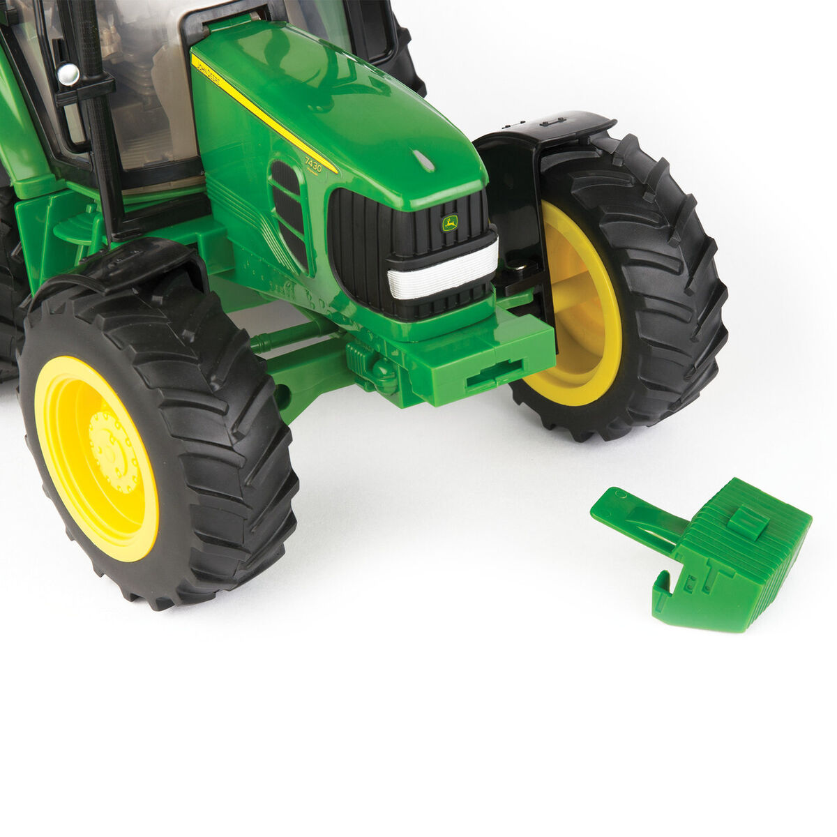 John Deere 1/16 Big Farm 7430 Tractor w/ Gravity Wagon Batteries Included