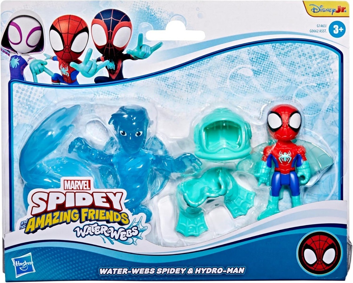 Spidey & His Amazing Friends Water Webs Spidey & Hydro Man