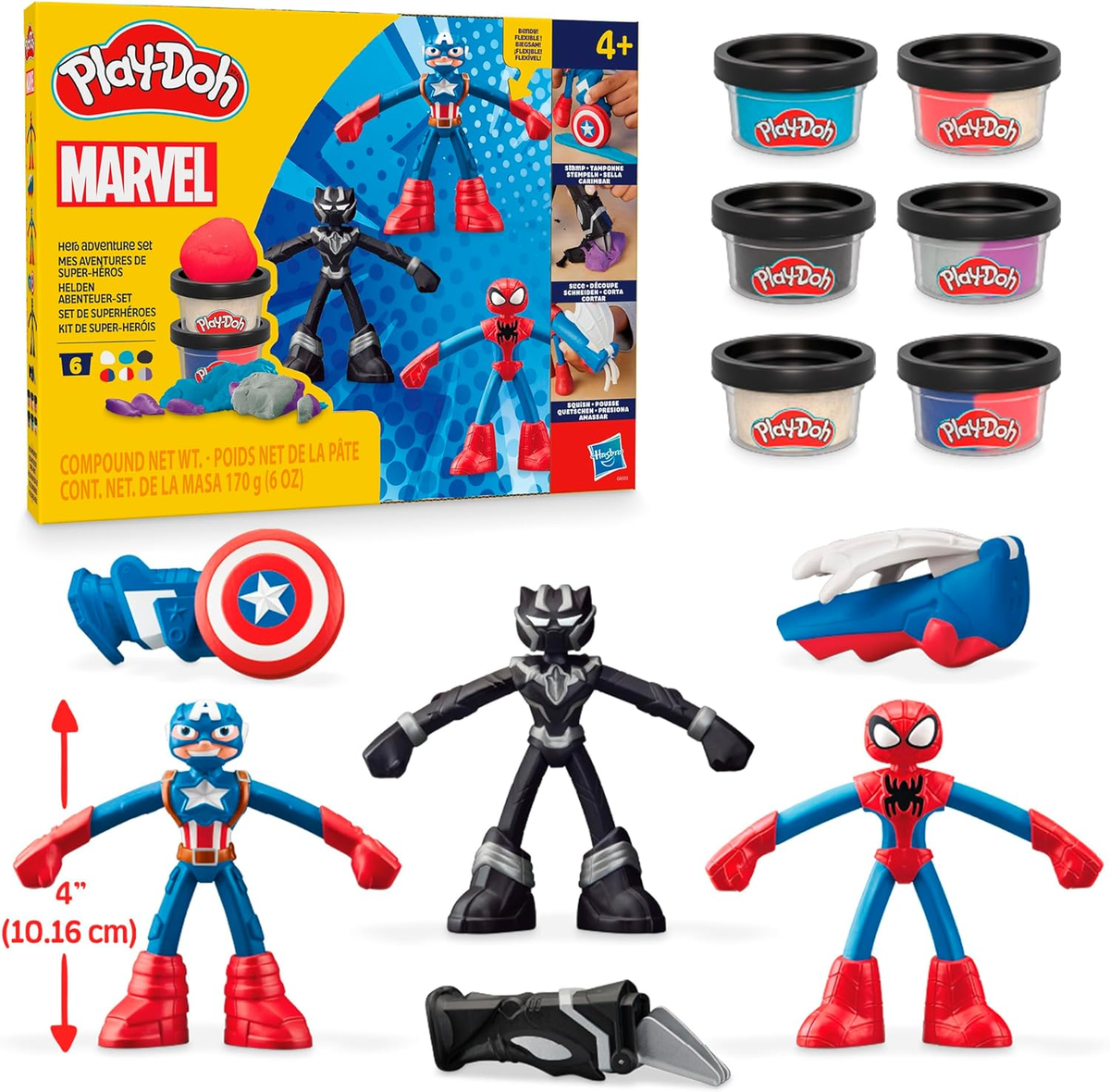 Play Doh Marvel Hero Adventure Set
