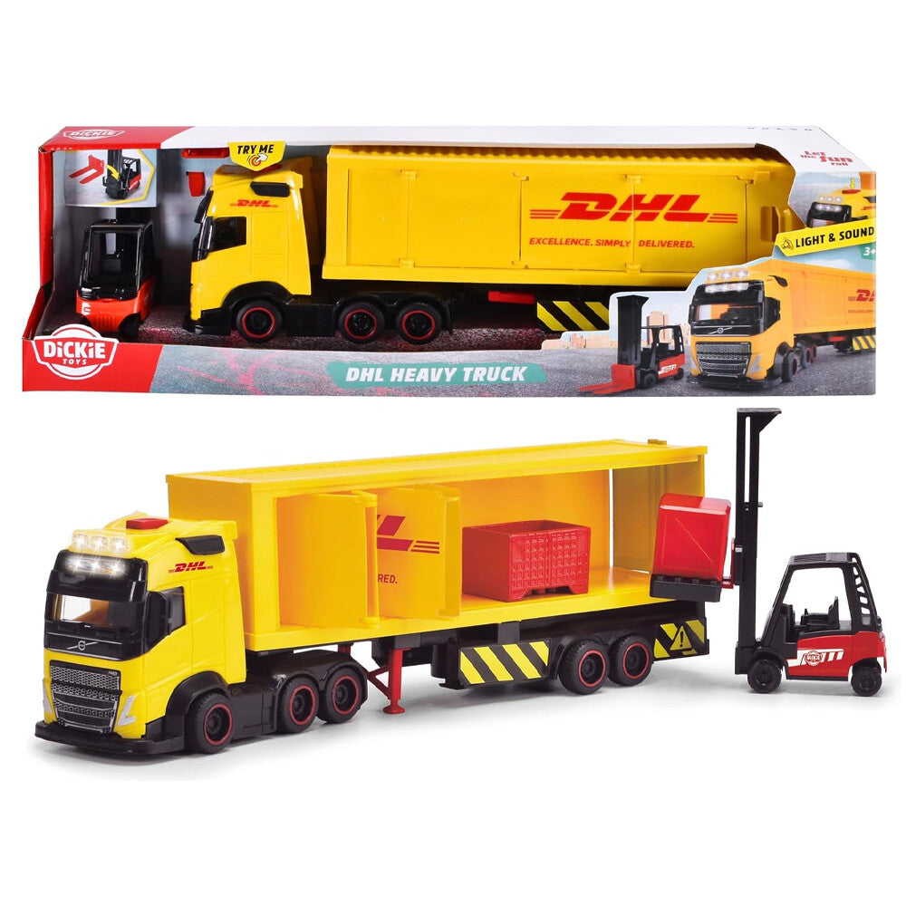 Dickie Toys DHL Heavy Truck Lights &amp; Sound