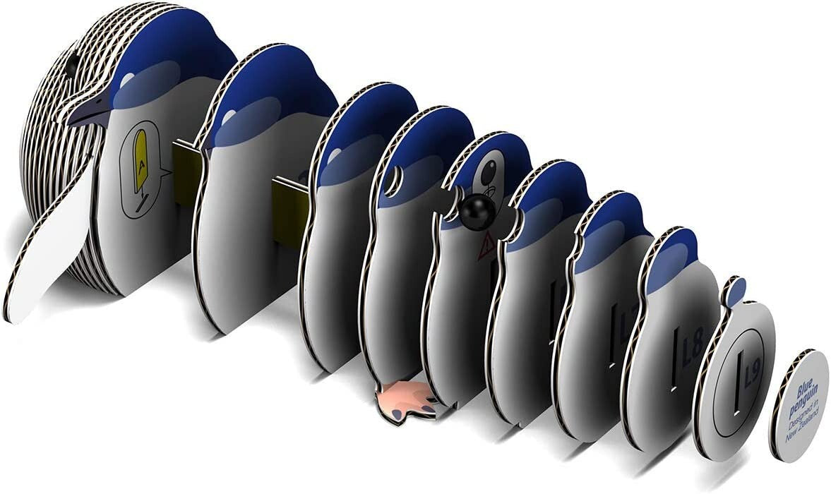 Eugy Cardboard Model Kit Penguin