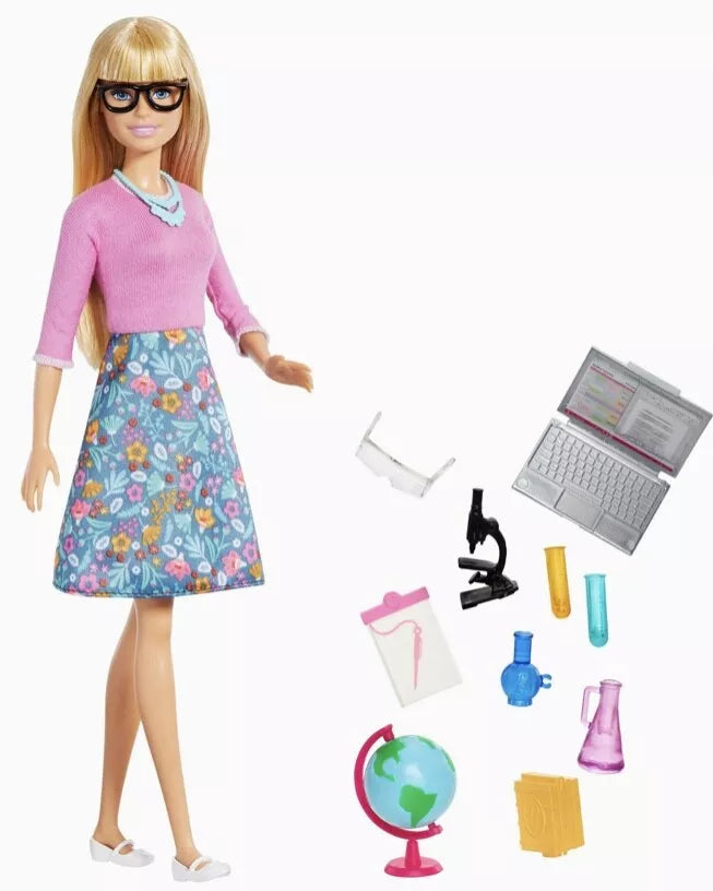 Barbie You Can Be Anything Teacher Blonde Hair