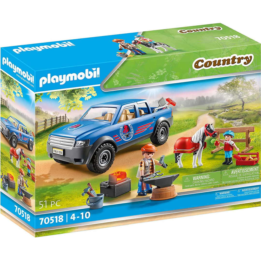 Playmobil 70518 Country Farrier Set with Light Effect