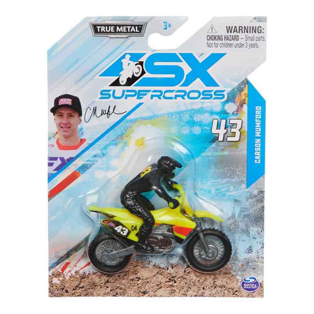 SX Supercross Motor Bike 1/24 Scale Carson Mumford