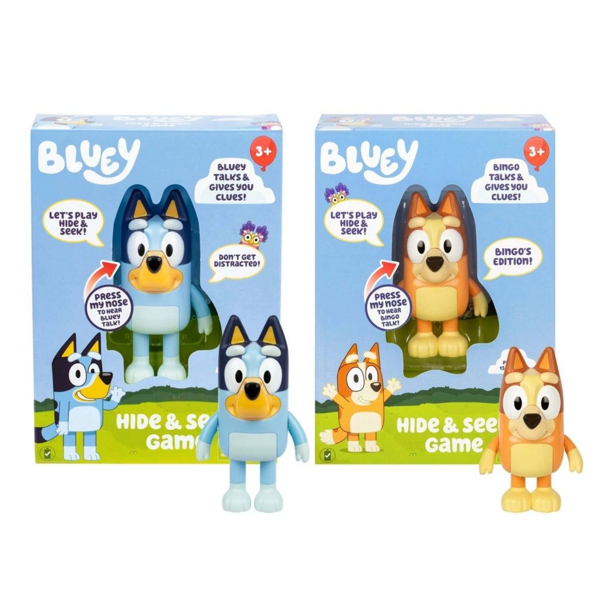 Bluey Hide and Seek Game Assorted