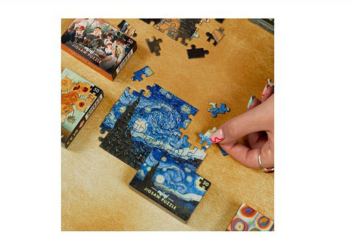 Mini Masterpiece Jigsaw Puzzle 50pce asst
