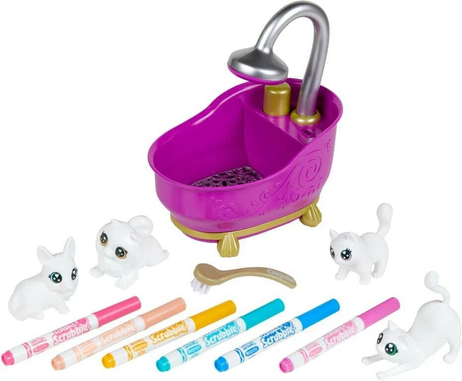 Crayola Scribble Scrubbie Bath Tub Play Set