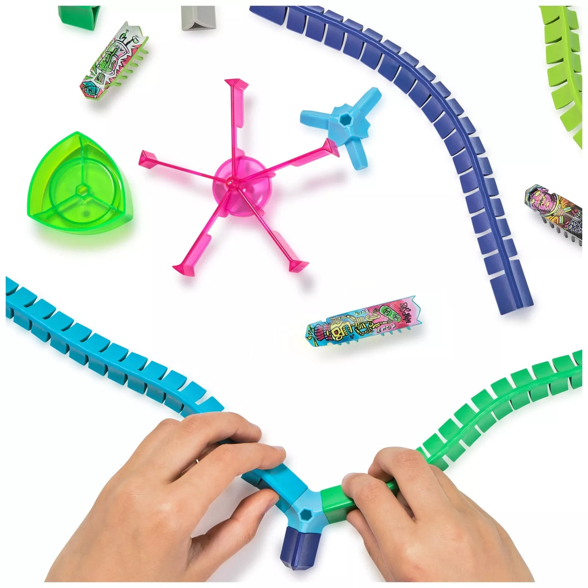 Hex Bots Flash Nano Land Small Playset