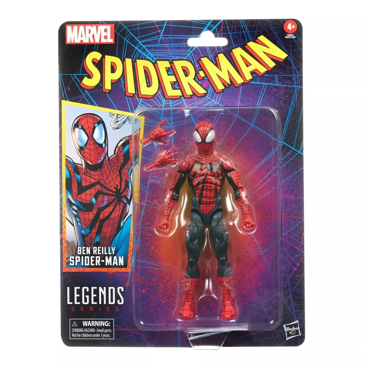Marvel Spiderman Legends BEN REILLY Retro Spiderman
