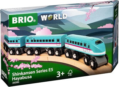 BRIO 36086 Trains of the World - Shinkansen Series E5 Hyabusa