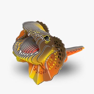 Eugy Cardboard Model Kit Frilled Lizard