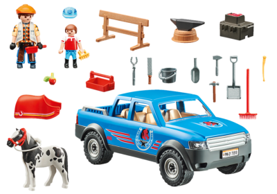 Playmobil 70518 Country Farrier Set with Light Effect