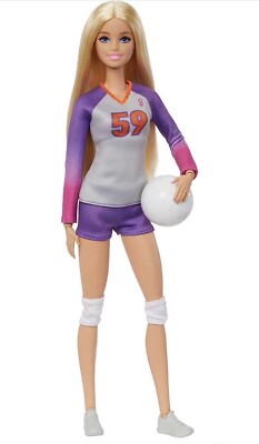 Barbie Made To Move Sports Doll - Volleyball Player