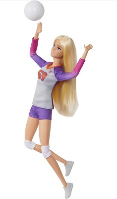 Barbie Made To Move Sports Doll - Volleyball Player