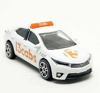 Majorette Toyota Corolla Altis 13CABS White Australia