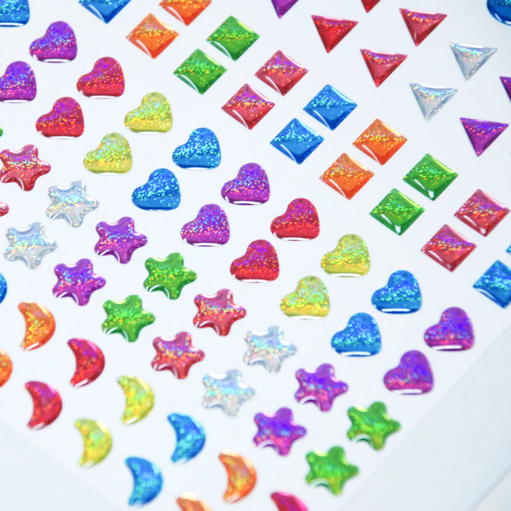 Pink Poppy 143 Pairs Stick On Earrings