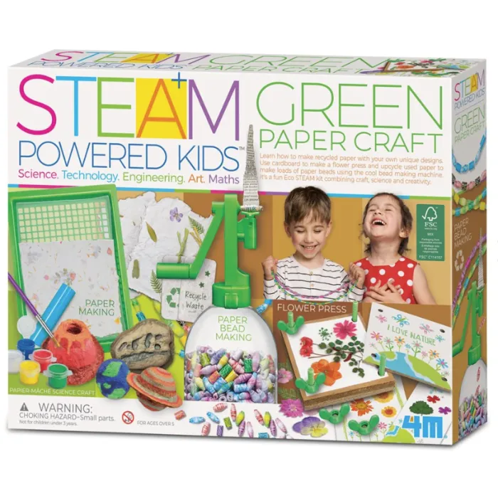 4M STEAM Green Paper Craft